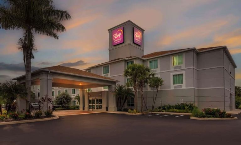 Hotel exterior at Sleep Inn & Suites Port Charlotte - Punta Gorda.
