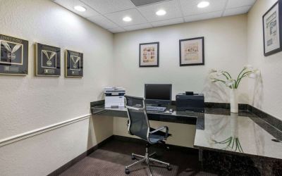 Business center at Sleep Inn & Suites Port Charlotte - Punta Gorda.