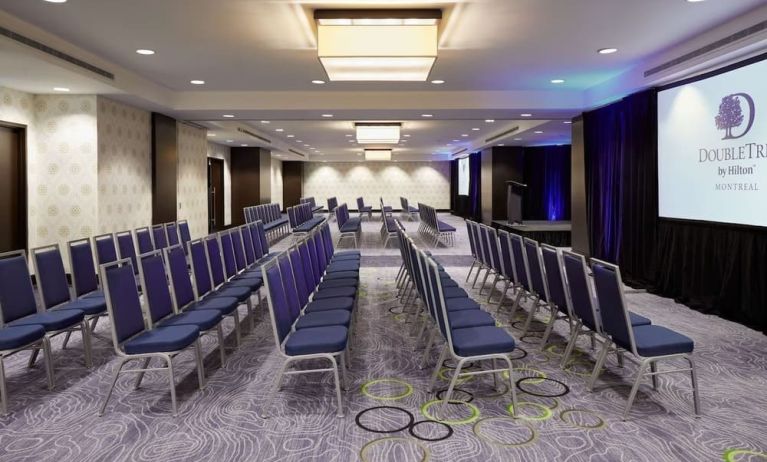Meeting room at DoubleTree By Hilton Montreal.