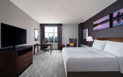 Day use room at Hilton Garden Inn Calgary Airport.