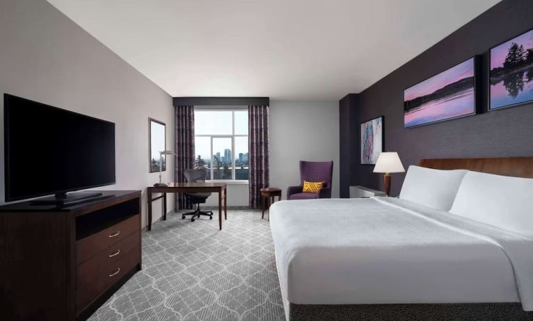 Day use room at Hilton Garden Inn Calgary Airport.