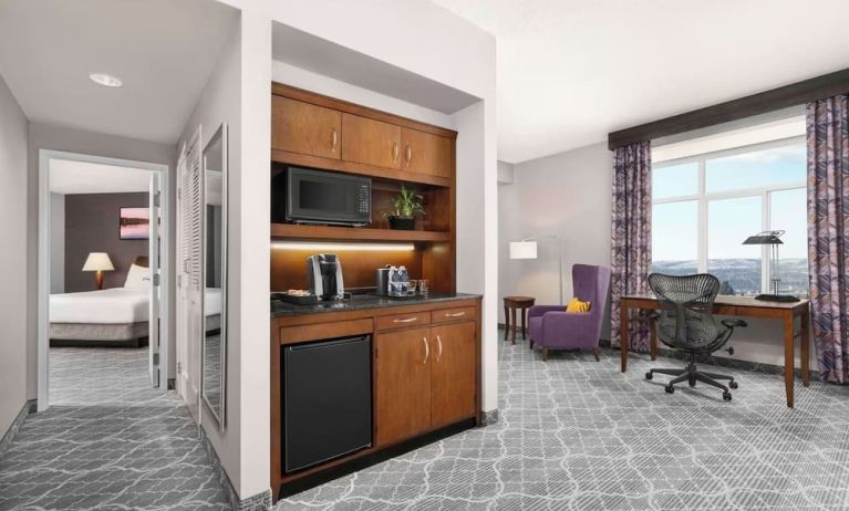 Day use room at Hilton Garden Inn Calgary Airport.