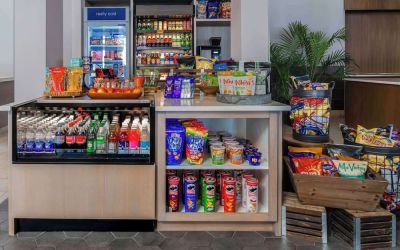 Snack bar at Hilton Garden Inn Calgary Airport.