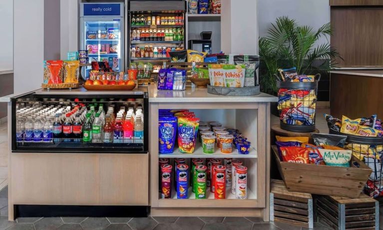 Snack bar at Hilton Garden Inn Calgary Airport.