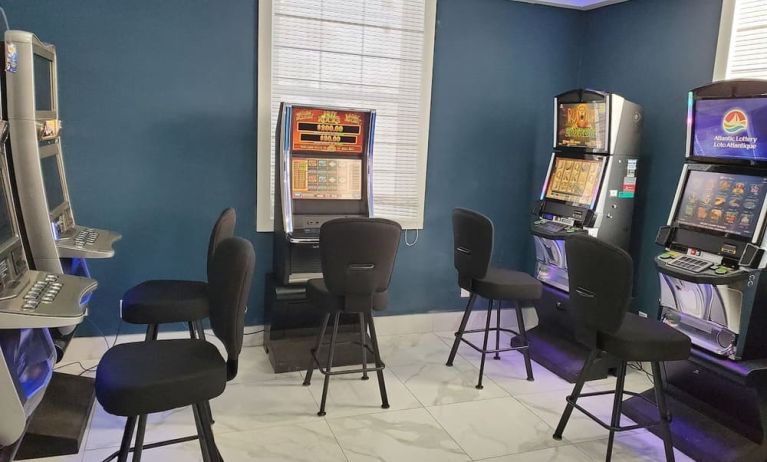 Game room at Days Inn By Wyndham Saint John New Brunswick.