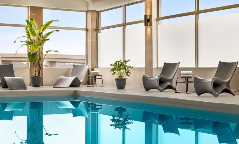 Indoor pool at Crowne Plaza Saint John Harbour View By IHG.