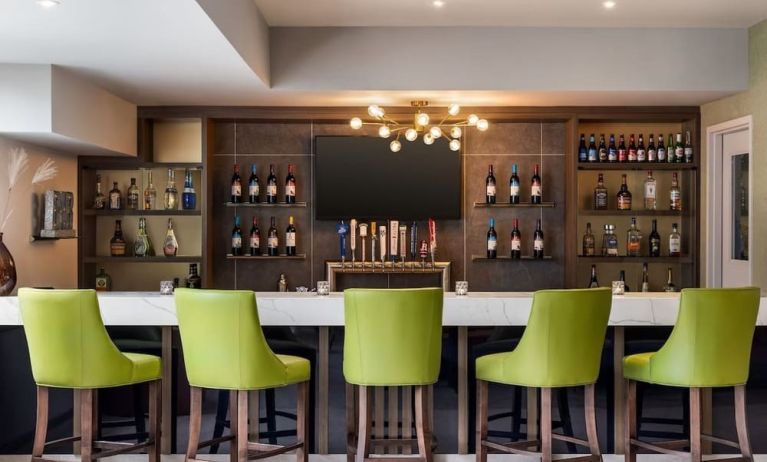 Hotel bar at Crowne Plaza Saint John Harbour View By IHG.