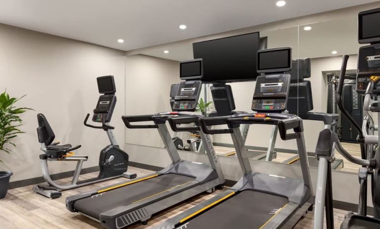 Fitness center at Crowne Plaza Saint John Harbour View By IHG.