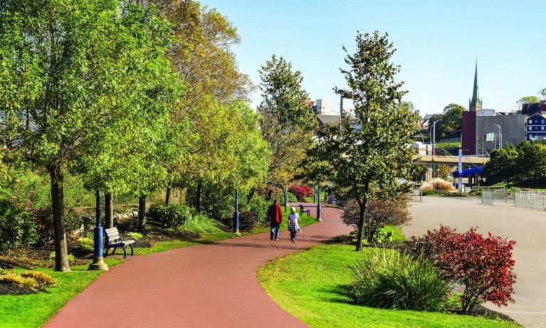 Walkable streets at Crowne Plaza Saint John Harbour View By IHG.