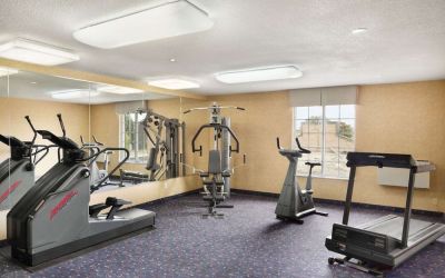 Fitness center at Days Inn By Wyndham Brantford.