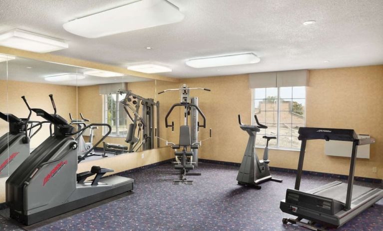 Fitness center at Days Inn By Wyndham Brantford.