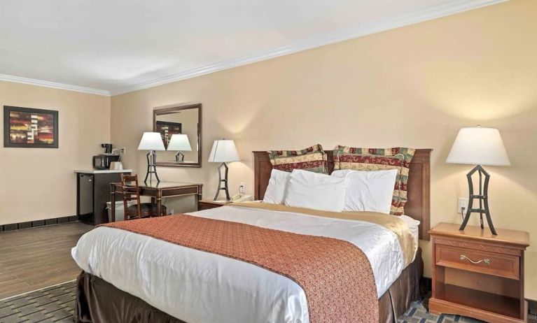 Day use room at Lemon Tree Hotel & Suites Anaheim.