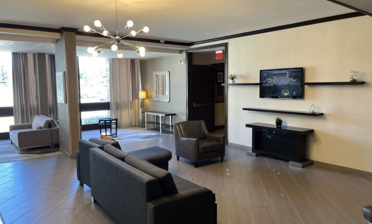 Lounge at Wyndham Garden Schaumburg Chicago Northwest.