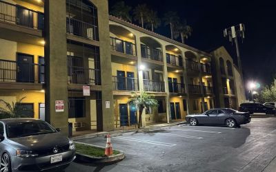 Parking at Five Star Inn West Covina.