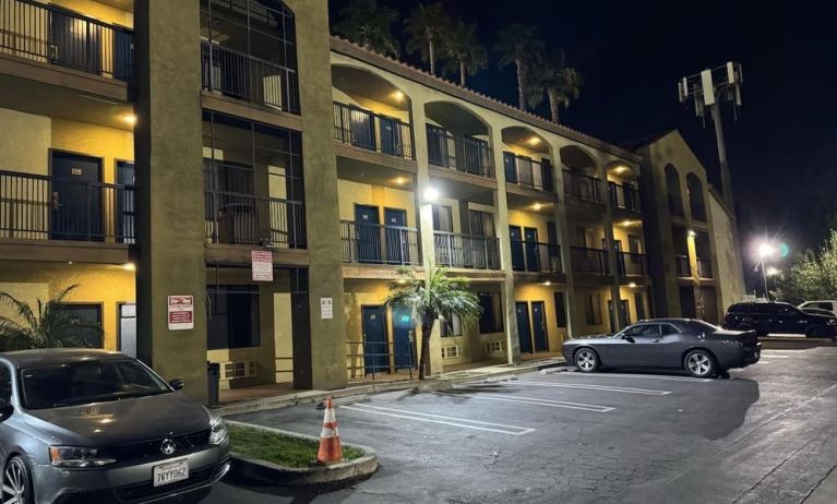 Parking at Five Star Inn West Covina.