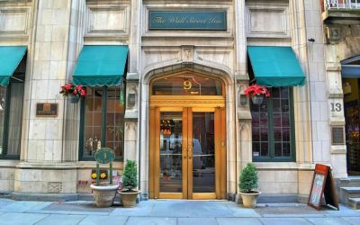 Hotel exterior at The Wall Street Inn.