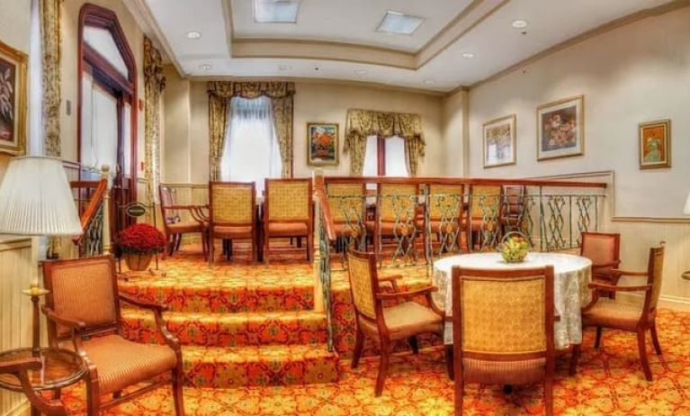 Dining room at The Wall Street Inn.