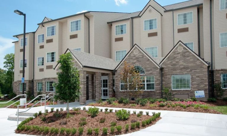 Hotel exterior at WeStay Suites Belle Chasse.