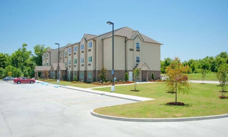 Hotel exterior at WeStay Suites Belle Chasse.