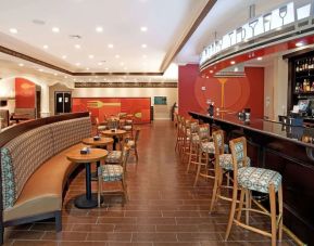Hotel bar at Wyndham Lake Charles.