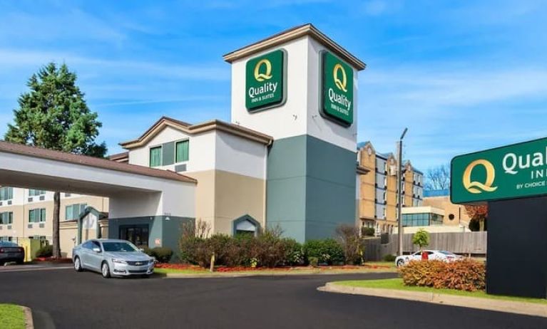 Hotel exterior at Quality Inn Memphis Northeast Near I-40.