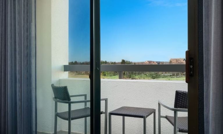 Balcony at Courtyard By Marriott Columbus Worthington.