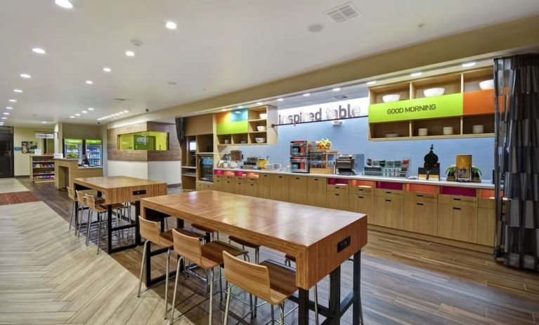 Breakfast available at Home2 Suites El Reno.