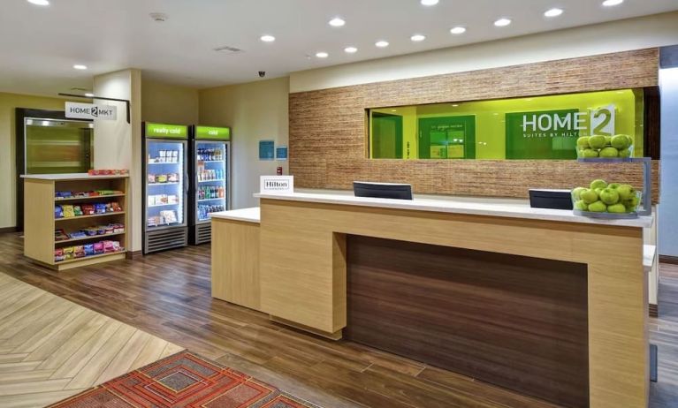 Reception desk at Home2 Suites El Reno.