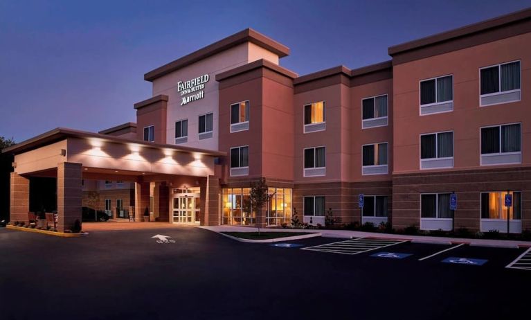 Parking available at Fairfield Inn & Suites By Marriott Alexandria.