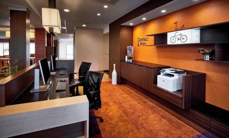 Work space at Fairfield Inn & Suites By Marriott Alexandria.