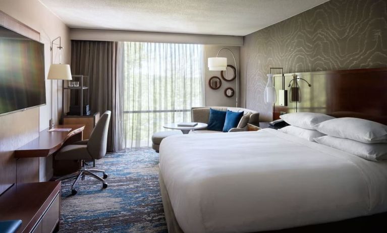 Day use room with natural light at Boston Marriott Newton.