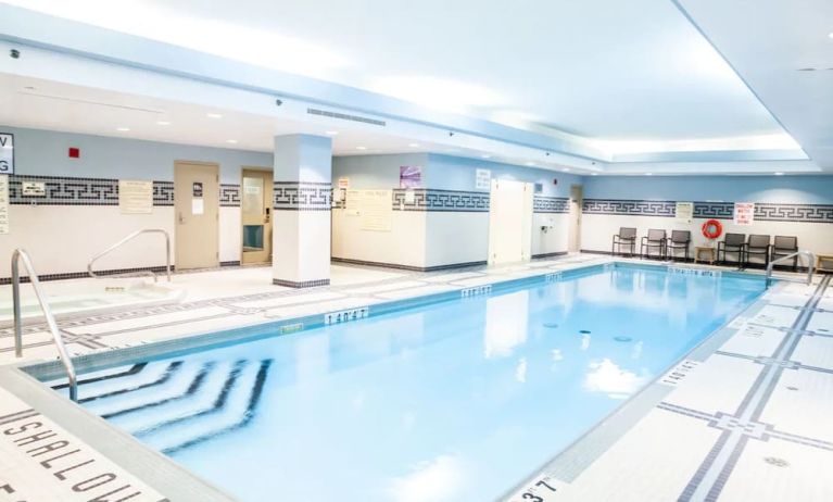 Indoor pool at Best Western Premier Toronto Airport Carlingview.