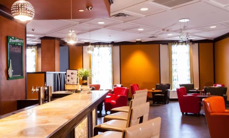 Hotel bar at Best Western Premier Toronto Airport Carlingview.