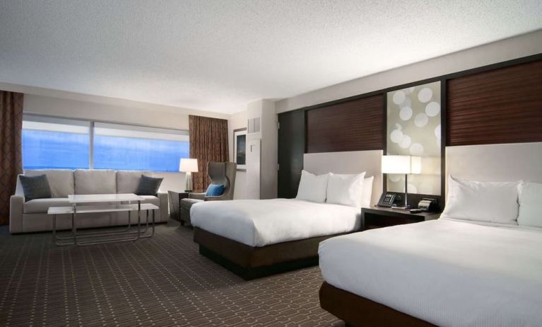 Day use room at Hilton Atlanta Airport.