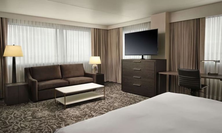 Day use room at Hilton Atlanta Airport.