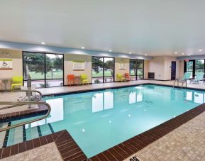 Indoor pool at Home2 Suites By Hilton El Reno.