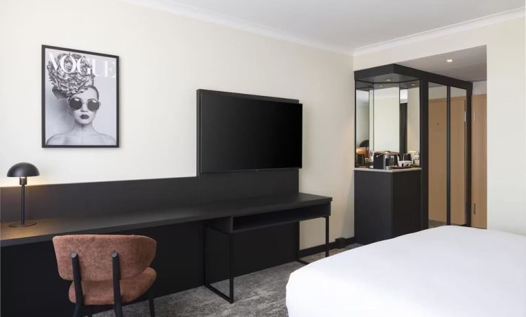 Day use room at Hilton Dusseldorf.
