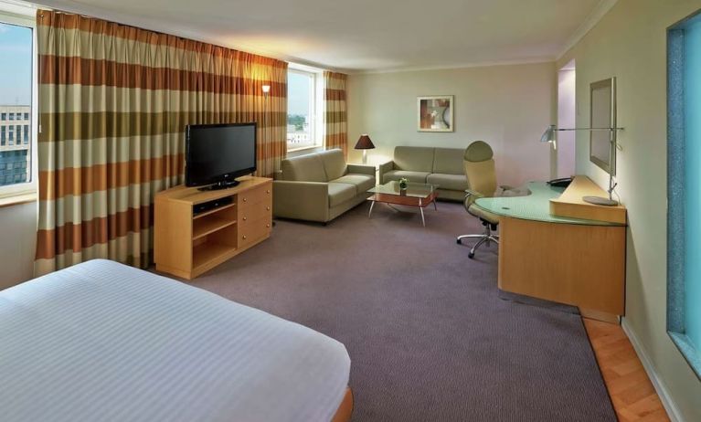 Day use room at Hilton Dusseldorf.
