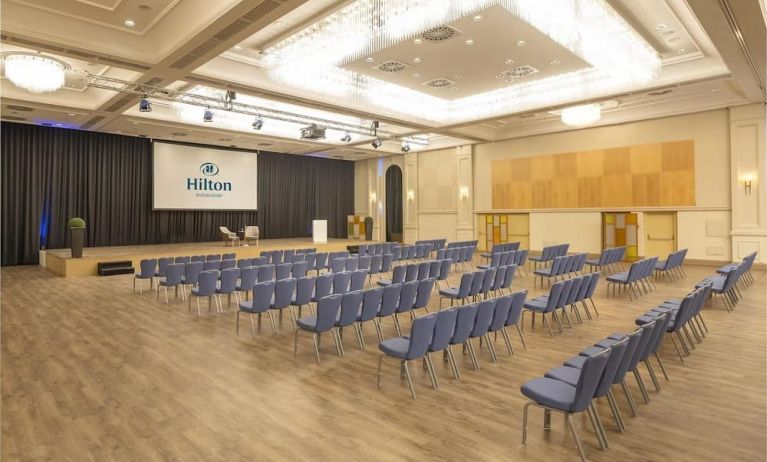 Meeting room at Hilton Dusseldorf.