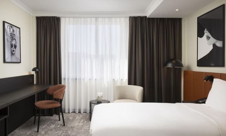 Day use room at Hilton Dusseldorf.
