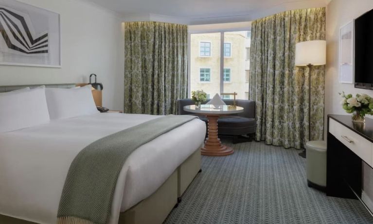 Day use room at Conrad Dublin.