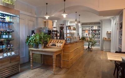 Snack bar at Conrad Dublin.