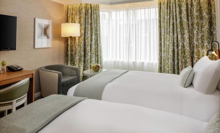 Day use room at Conrad Dublin.