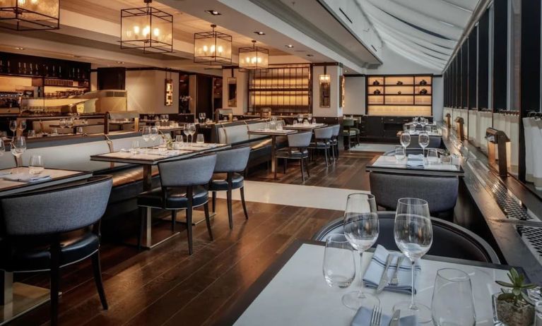 Dining room at Conrad Dublin.