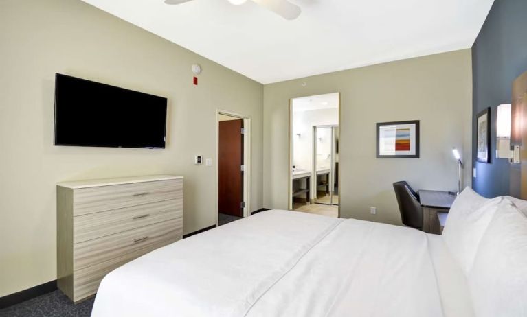 Day use room at Homewood Suites By Hilton Orlando Theme Parks.