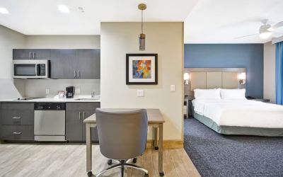 Day use room at Homewood Suites By Hilton Orlando Theme Parks.
