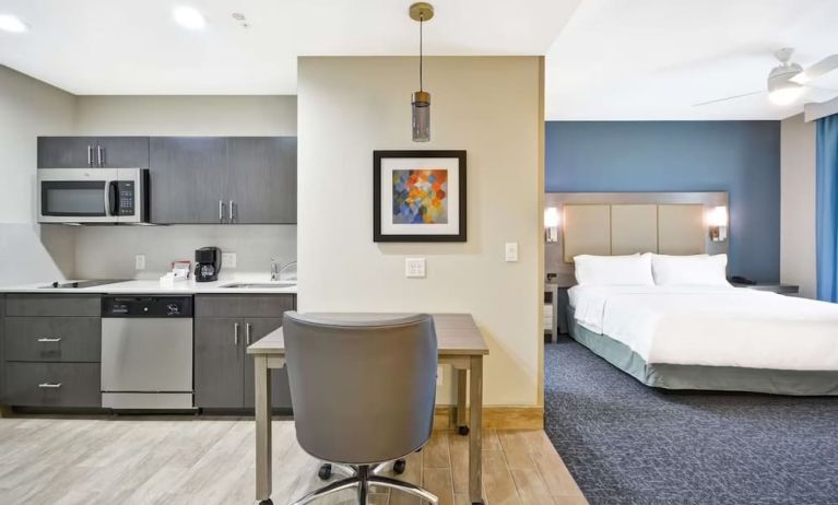 Day use room at Homewood Suites By Hilton Orlando Theme Parks.