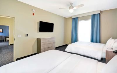 Day use room at Homewood Suites By Hilton Orlando Theme Parks.