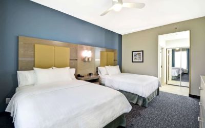 Day use room at Homewood Suites By Hilton Orlando Theme Parks.
