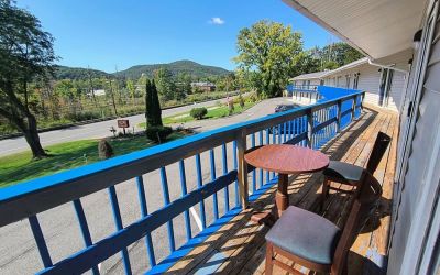 Balcony at Econo Lodge Lee - Great Barrington.